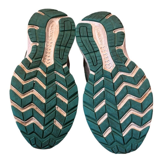 Saucony Women's Cohesion 10 Running Shoes Gray S15343-1 Low Top Lace Up Size 8W - Picture 8 of 11